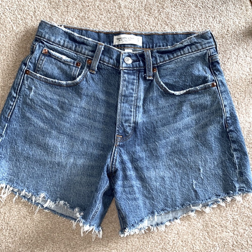 A&F jean shorts